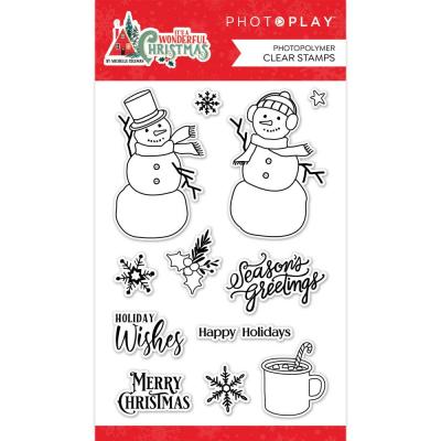 PhotoPlay It's A Wonderful Christmas Clear Stamps - It's A Wonderful Christmas
